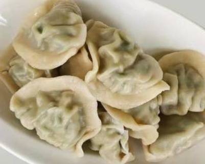 Chive & Pork Dumpling (10pcs) 韭菜豬肉水餃